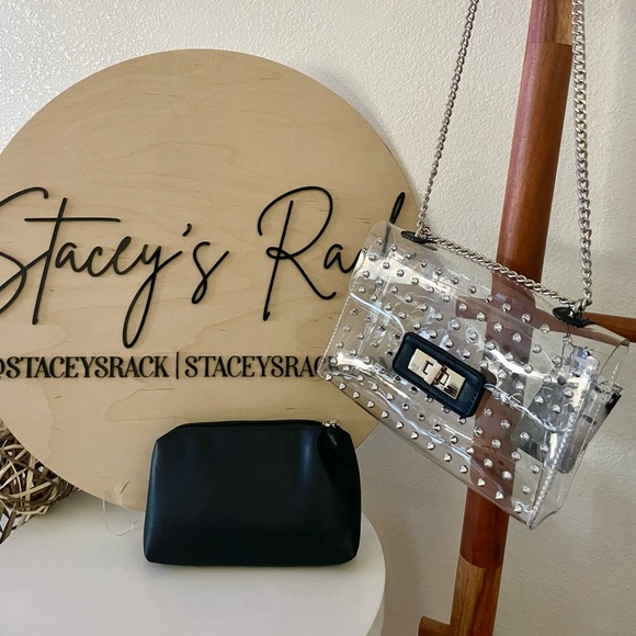 NWT Clear studded bag - Picture 3 of 3